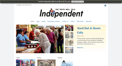 Desktop Screenshot of gallupindependent.com